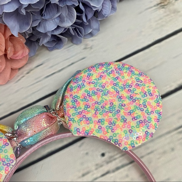 Minnie Mouse Confetti Sequin Headband & Candy Bow - Picture 12 of 13